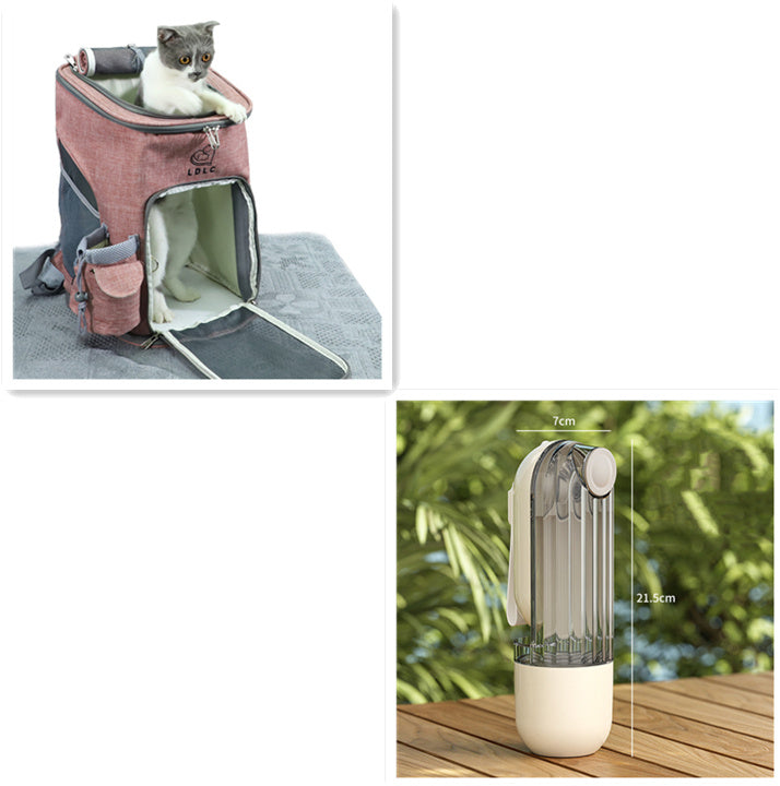 💧🥂 Luxury Pet Hydration & Feeding Cup – Travel Ready