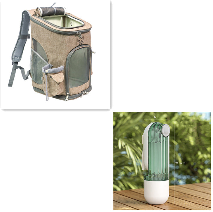💧🥂 Luxury Pet Hydration & Feeding Cup – Travel Ready
