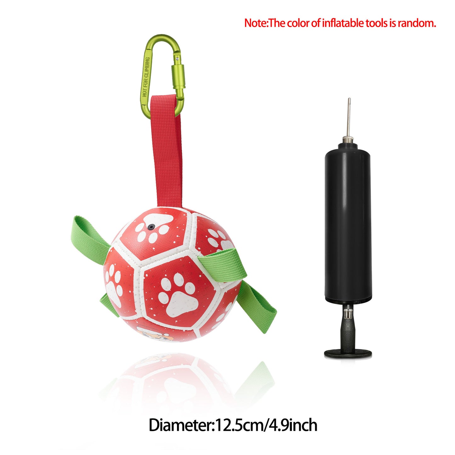 Interactive Dog Soccer Ball – Durable Training Toy for Medium & Large Dogs