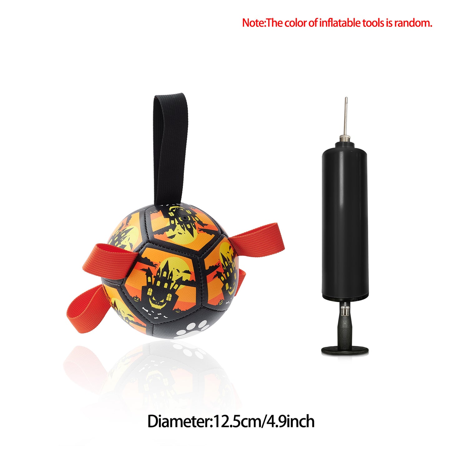 Interactive Dog Soccer Ball – Durable Training Toy for Medium & Large Dogs