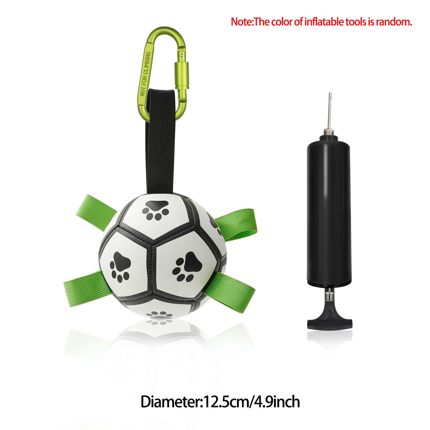 Interactive Dog Soccer Ball – Durable Training Toy for Medium & Large Dogs