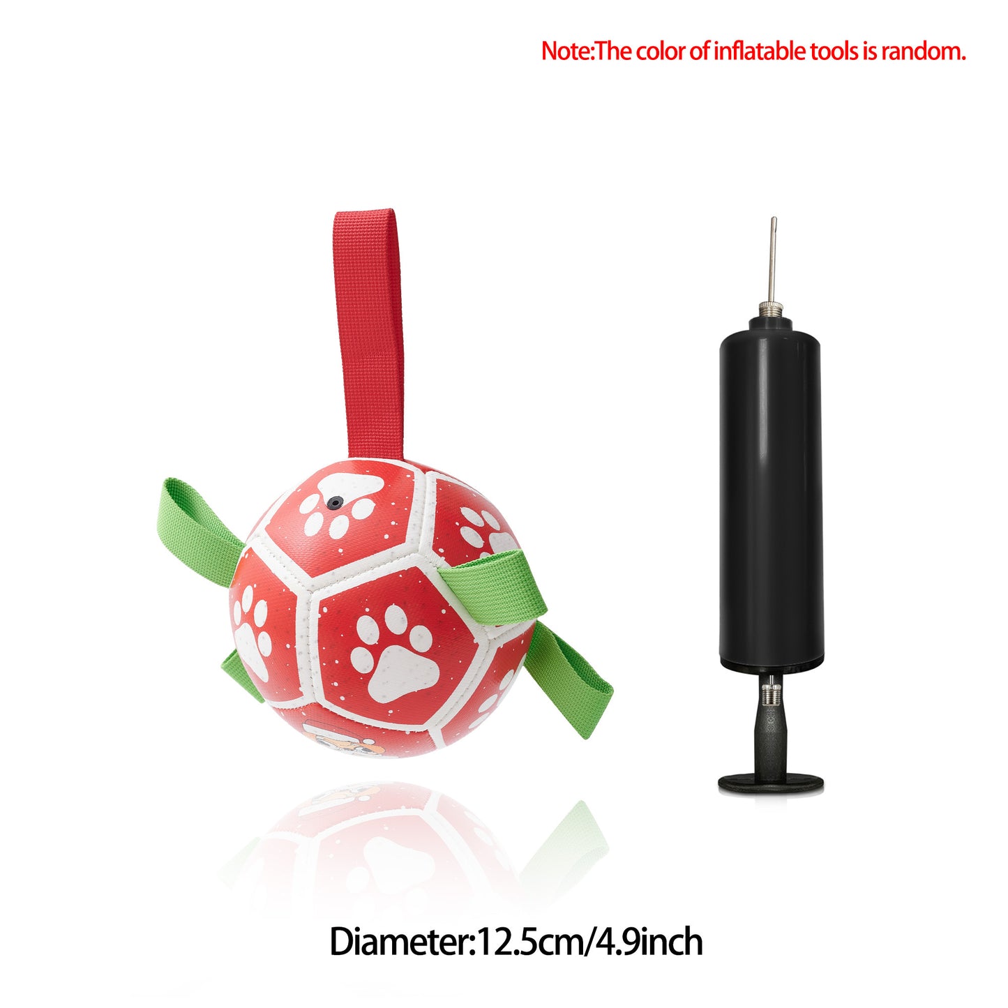 Interactive Dog Soccer Ball – Durable Training Toy for Medium & Large Dogs