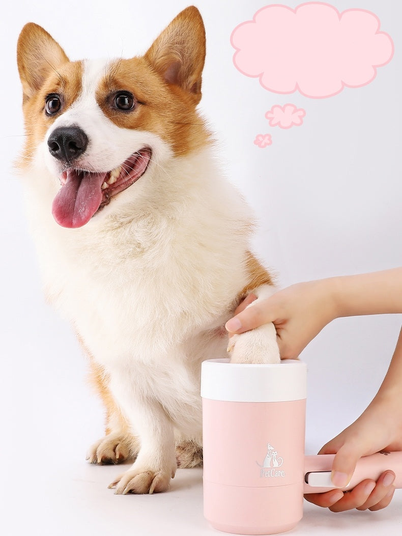 Pet Paw Cleaner cup-Soft Silicone Brush for Dogs&Cats