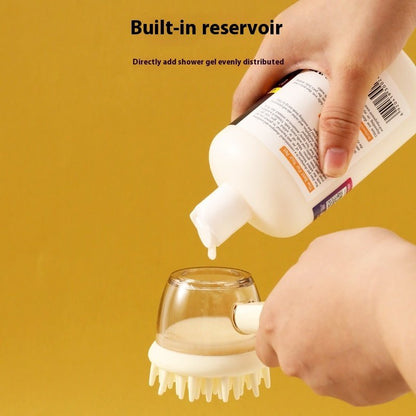 3-in-1 Pet Grooming Brush – Bath, Massage & Comb