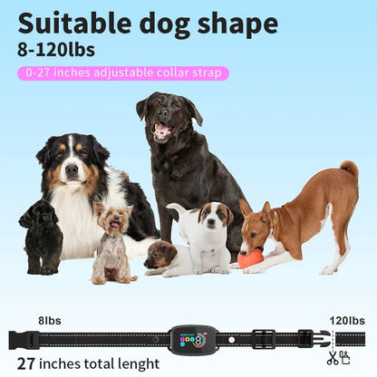 Smart Anti Barking Dog Collar – Rechargeable & Waterproof